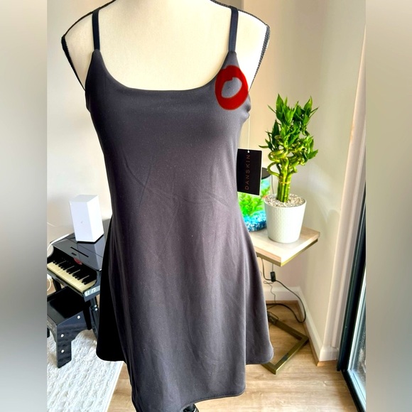 New with Tag 🏌️‍♀️🎾 Danskin Black Strappy Jumpsuit - Picture 11 of 12